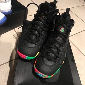 Foamposite One Black Fruity Pebble